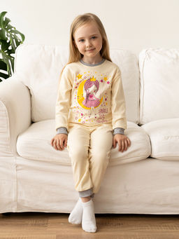 Пижама детская молочная принцесса