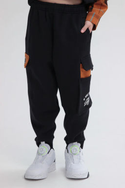 Брюки трикотажные Черный