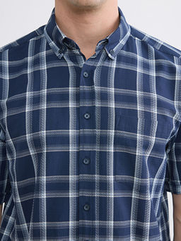 Regular Fit Ekose Arm?rl? Erkek G?mlek