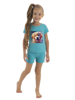 Пижама для девочки 06093 - Карамелли фото 2