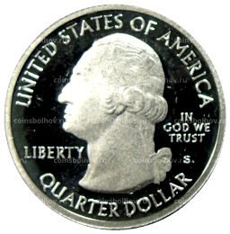 1/4 доллара (25 центов) 2013 года S США Национальные парки №19 Форт Мак-Генри