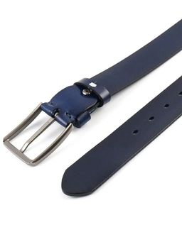 Мужской кожаный ремень Dierhoff ДРК 3054/2-40 Синий - Sergio valentini фото 5