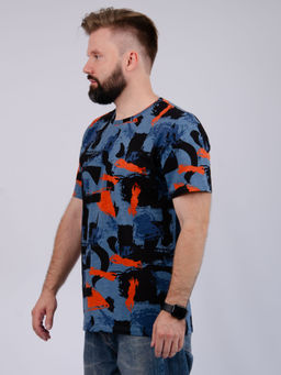 Футболка "ФМ-60" индиго, трикотаж