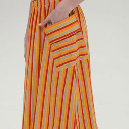 PELICAN, юбка для девочек, Оранжевый фото 5