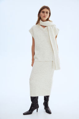 Su?ter sin mangas con cuello tipo bufanda - H&m фото 2