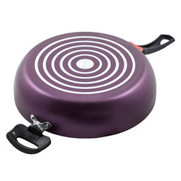 Violet Сотейник с антипригарным покрытием д26см, h7,5см, s1,8мм, 2 бакелитовые ручки (Россия) - Домашняя мода фото 4