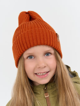Шапка тыква из смесовой шерсти однослойная Мандарин - Bungly фото 5