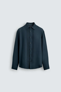 FLOWING SHIRT WITH PINTUCKS - Zara фото 7