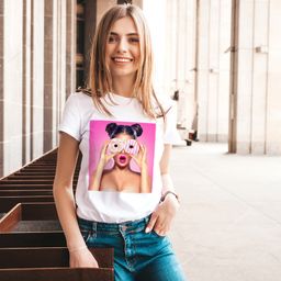 Эксклюзивная футболка Yana Pletneva упаковка плотный Zip пакет!