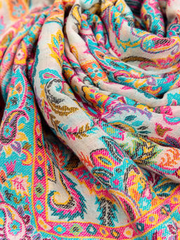 Палантин кашемир кади № Тк1005/39 - Ганг фото 3