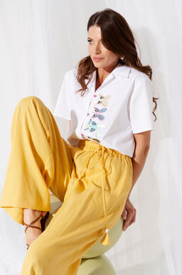 блузка женская - Elletto фото 6