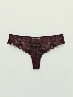 Трусы бразильяно из кружева / Zarina  фото 6