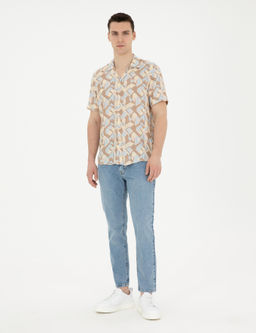 A__k Mavi Tapered Fit Jean Pantolon