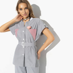 Брючный костюм, Раскрываю таланты (2 в 1, с поясом) - Charutti фото 9