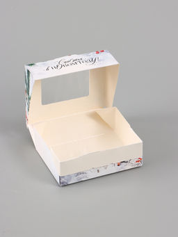 Цена за 5 шт. Коробка складная «Снегири», 10 × 8 × 3,5 см