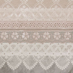 Скатерть «Доляна» Кружево 180×146 см, 100% хлопок, рогожка, 164 г/м²