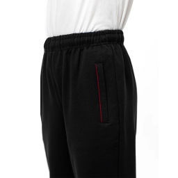 RODOS Спортивный костюм для мальчика М-187/1д Чёрный/Чёрный/Бордовый