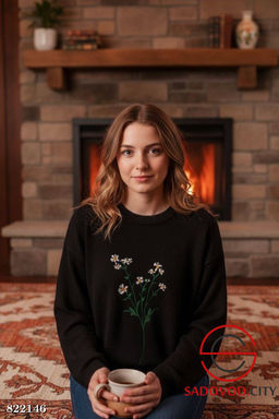 Свитер женский с рисунком