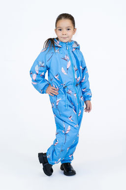 Комбинезон демисезонный голубые птички - Arctic kids фото 16