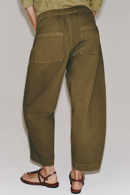 PANTAL?N BARREL ZW COLLECTION / Khaki