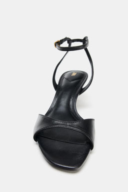 MID-HEEL SANDALS WITH ANKLE STRAP - Zara фото 15