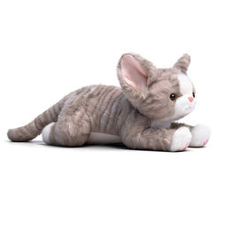 Мягкая игрушка "Кошка Снежинка" 35 см