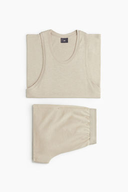 Pijama corto de dos piezas - H&m фото 5