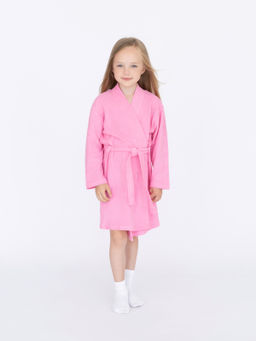 Халат детский розовый