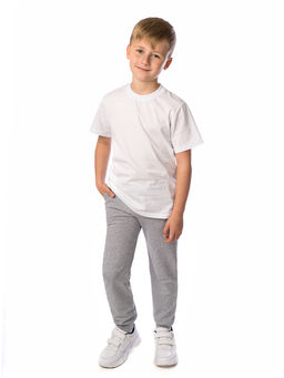 Брюки детские серый меланж