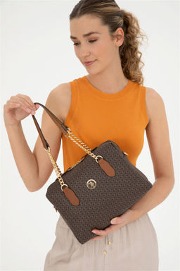 Женская коричневая сумка