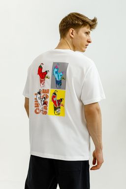 Футболка Хлопок Белый - Anta фото 2