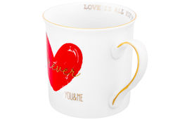 Кружка 310 мл 12*8,5*9 см Сердце NEW BONE CHINA - Elan gallery фото 12
