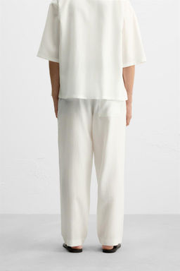 LYOCELL BLEND TROUSERS - Zara фото 3