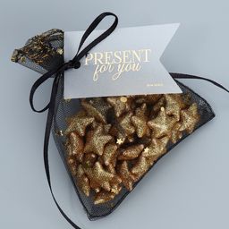 Цена за 5 шт. Мешок из фатина Звезда, 10 12 см +/- 1.5 см - Дарите счастье фото 9