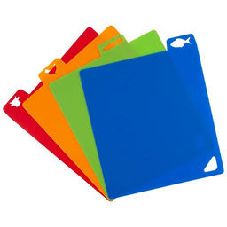 Набор разделочных гибких досок 4 шт. 32,5х27см, толщина 1мм арт.986038 /Mallony/