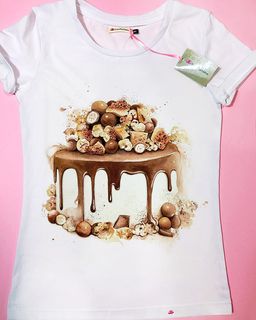 Эксклюзивная футболка Yana Pletneva упаковка плотный Zip пакет!