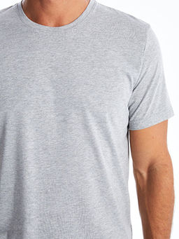 Bisiklet Yaka Penye Erkek Ti??rt