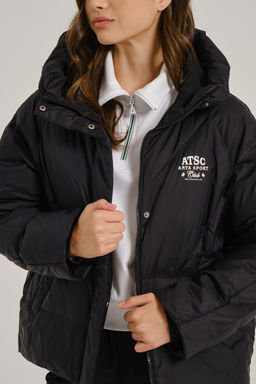 Пуховик короткий Черный ATSC Down Jacket