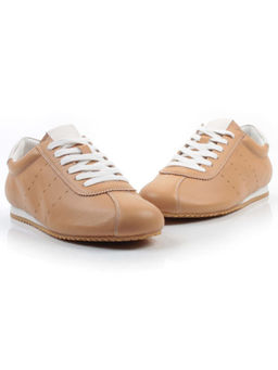 03-908396-5 DK. BEIGE Кеды женские (натуральная кожа) - Фабричный китай фото 16