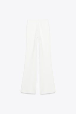 CREPE FLARE TROUSERS - Zara фото 5