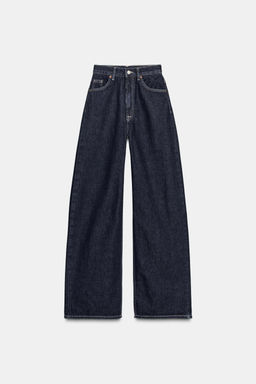 TRF EXTRA WIDE-LEG HIGH-WAIST JEANS - Zara фото 7