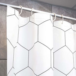 Штора д/ванной 180*180см Гекса арт. 77183 - Полимербыт фото 3