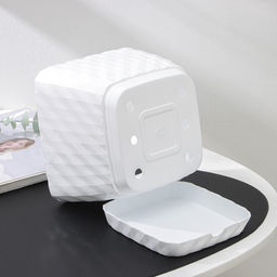 Горшок для цветов с поддоном СибПолимер «Классика», 2 л, пластик, белый