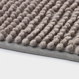 Коврик для дома Доляна «Букли», 40×60 см, серый