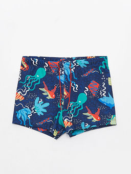 Bask?l? H?zl? Kuruyan Erkek ?ocuk Boxer Mayo