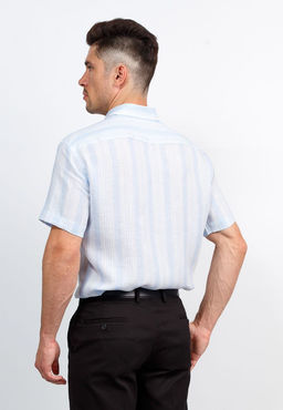 Сорочка мужская короткий рукав GREG 121/101/L/Z/1  фото 10