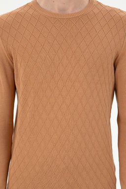 Мужской светло-коричневый свитер Неожиданная скидка в корзине - U.s. polo assn фото 6