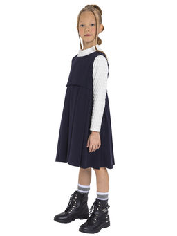 Школьный сарафан для девочки О76489 - Карамелли фото 3