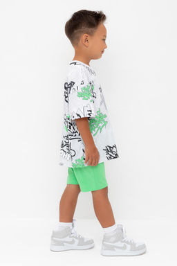 КР 400803/зеленая мята к562 шорты для мал