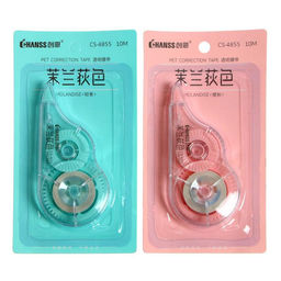 Корректор-лента, 10 м х 5 мм, блистер, европодвес, корпус МИКС